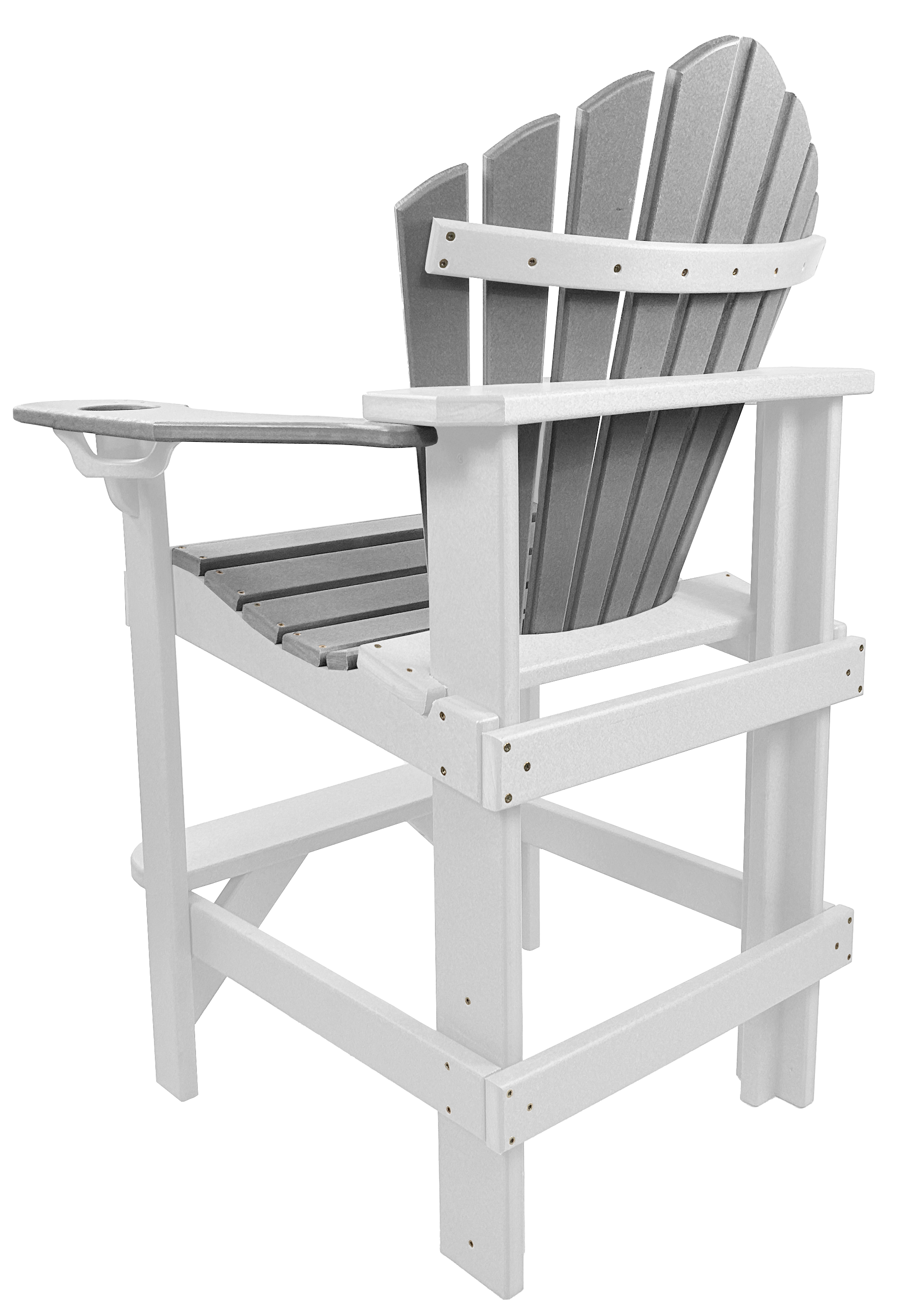 Set of 6 - Bridgewater Counter Chairs With Built In Cupholders