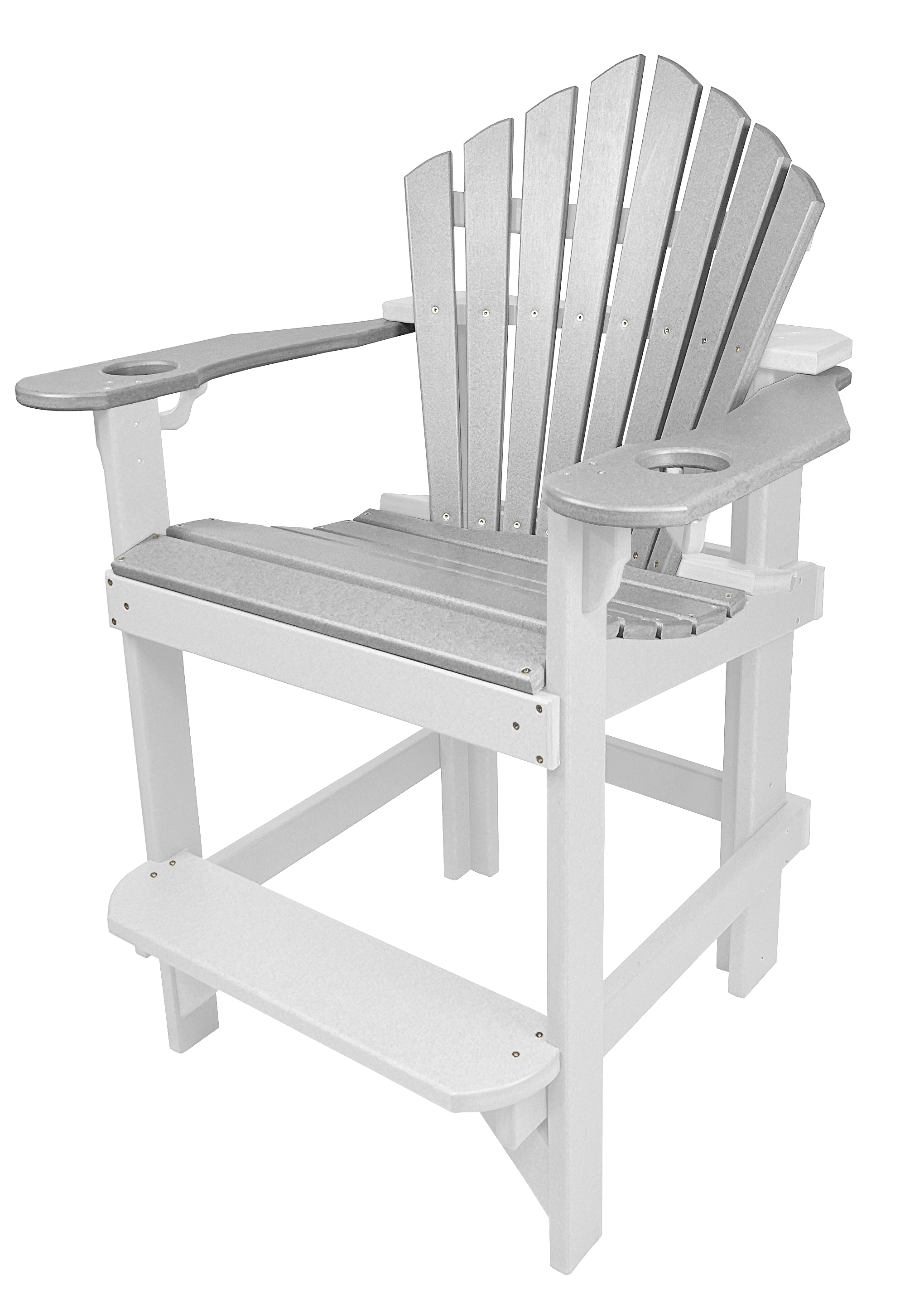 Set of 6 - Bridgewater Counter Chairs With Built In Cupholders