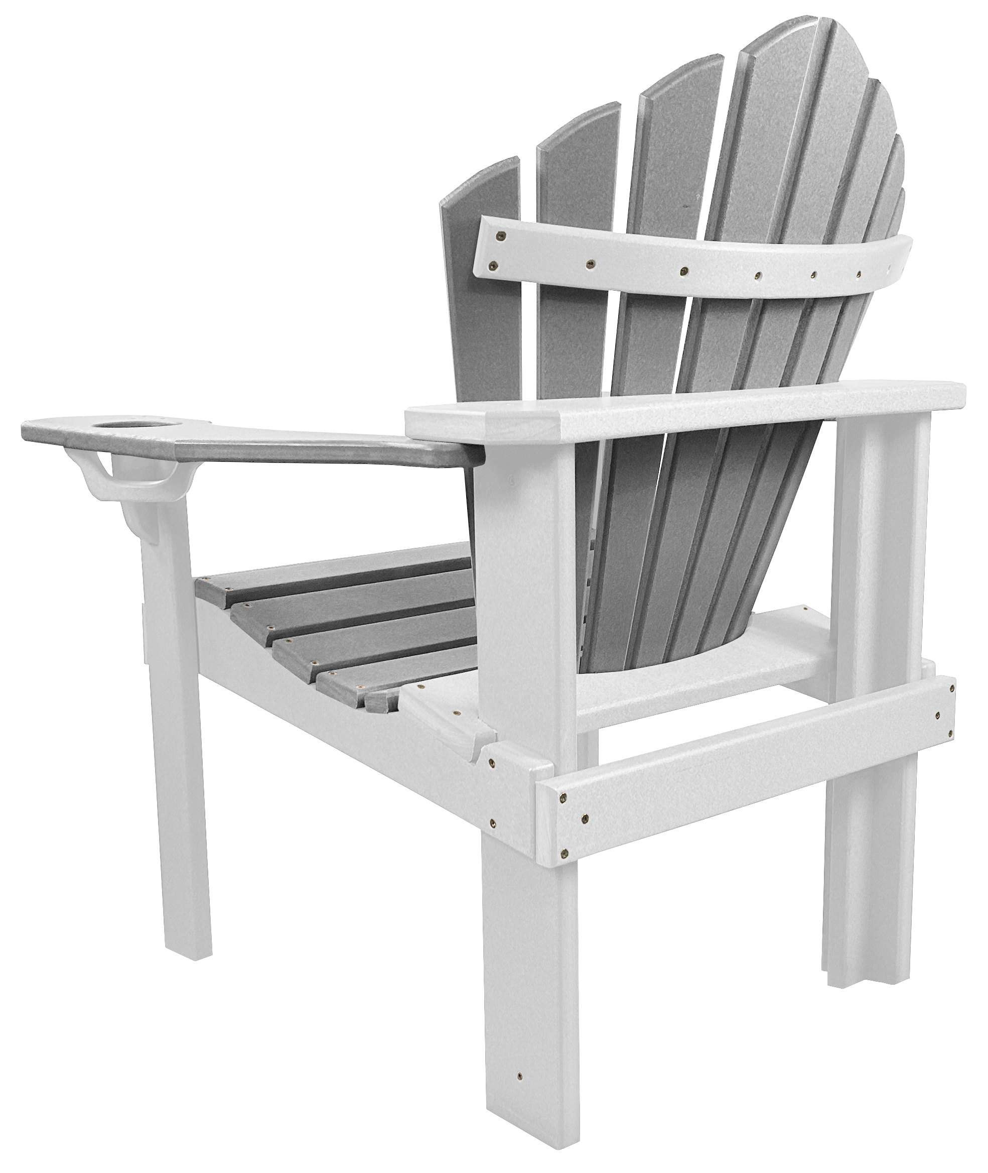 7-Piece 60”rd. Bridgewater Dining Set With Built In Cupholders