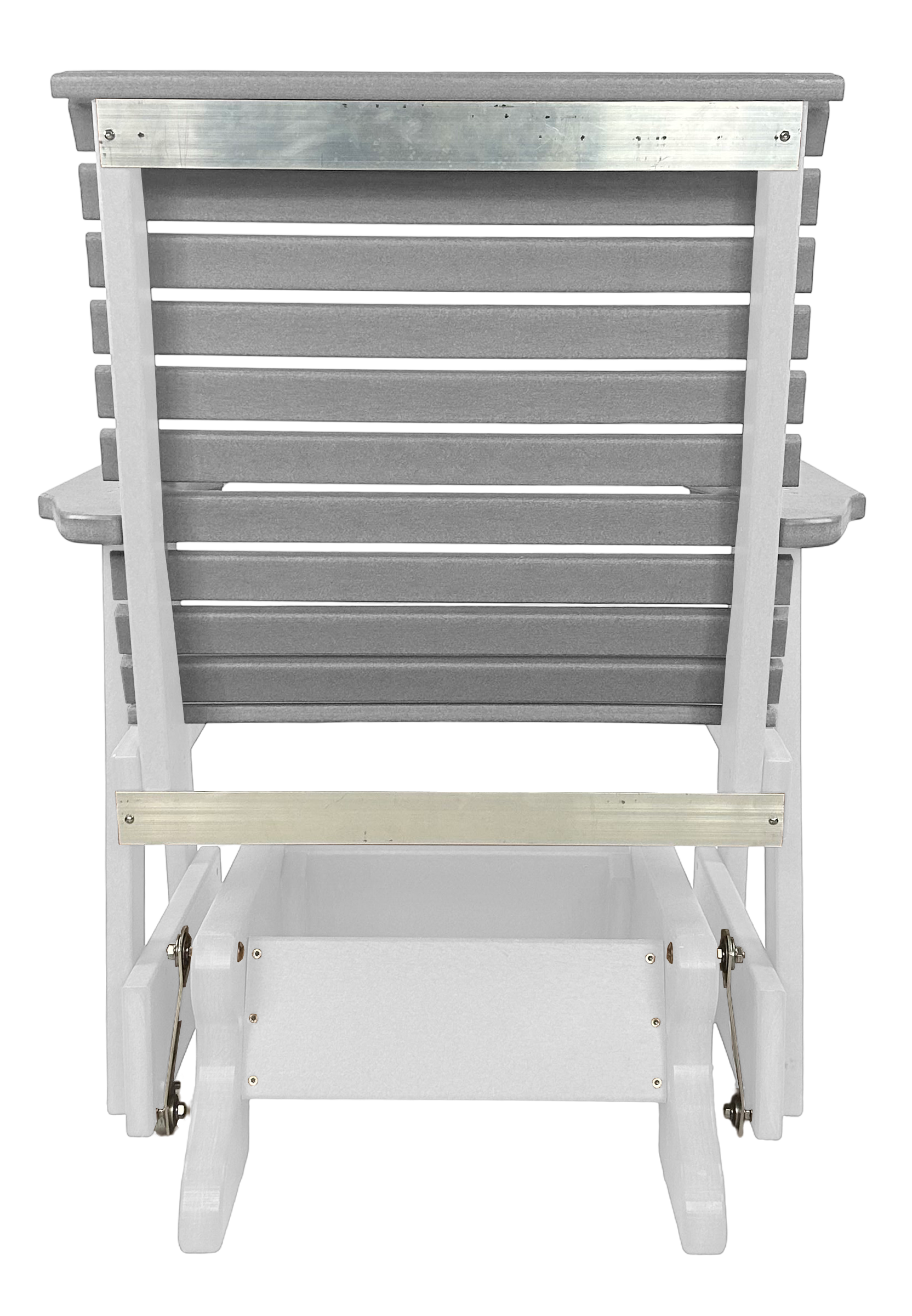 Set of 6 - Rolled Back Single Gliders With Built In Cup Holders