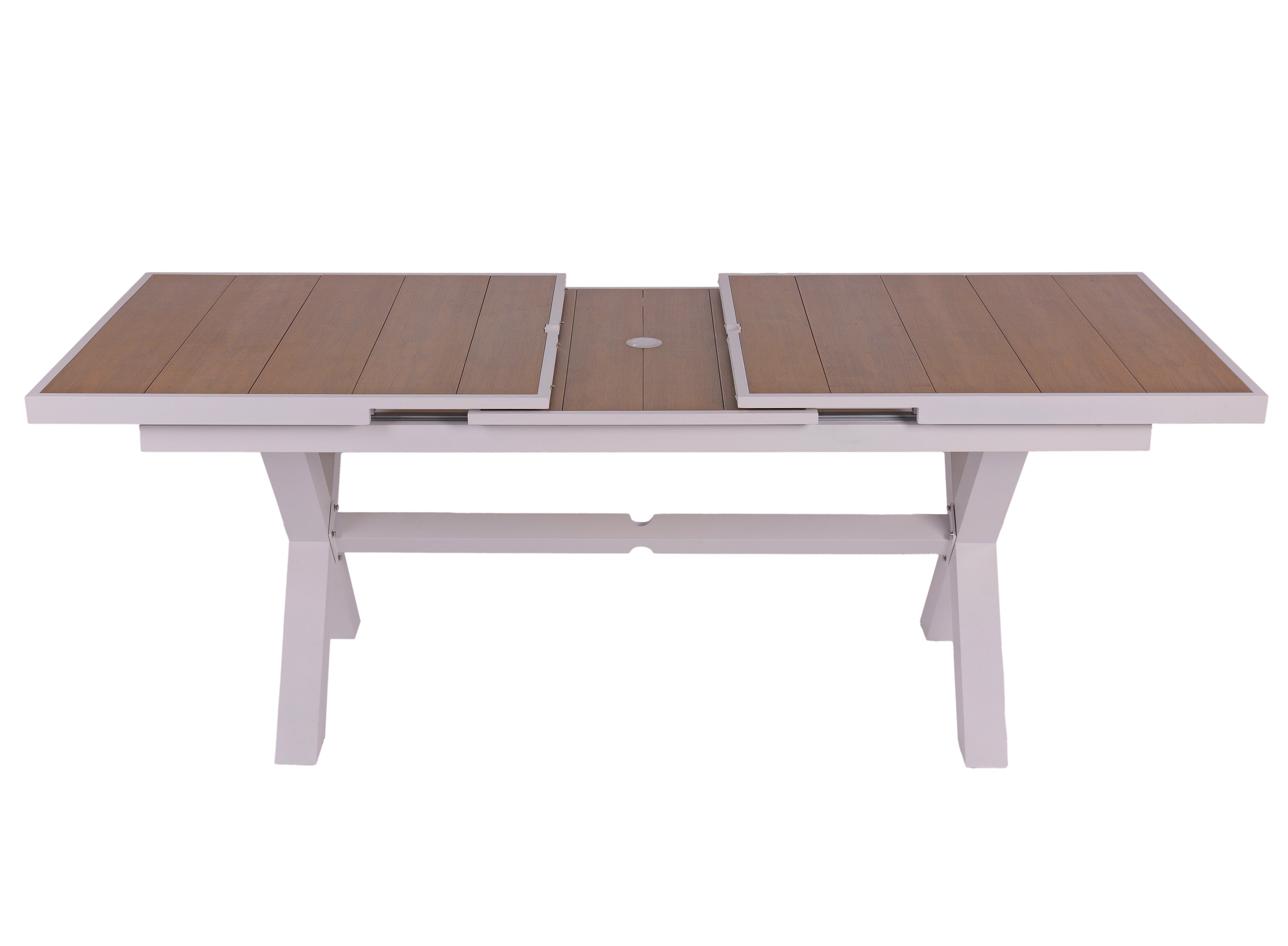 9-Piece Extension Adirondack Dining Table Set