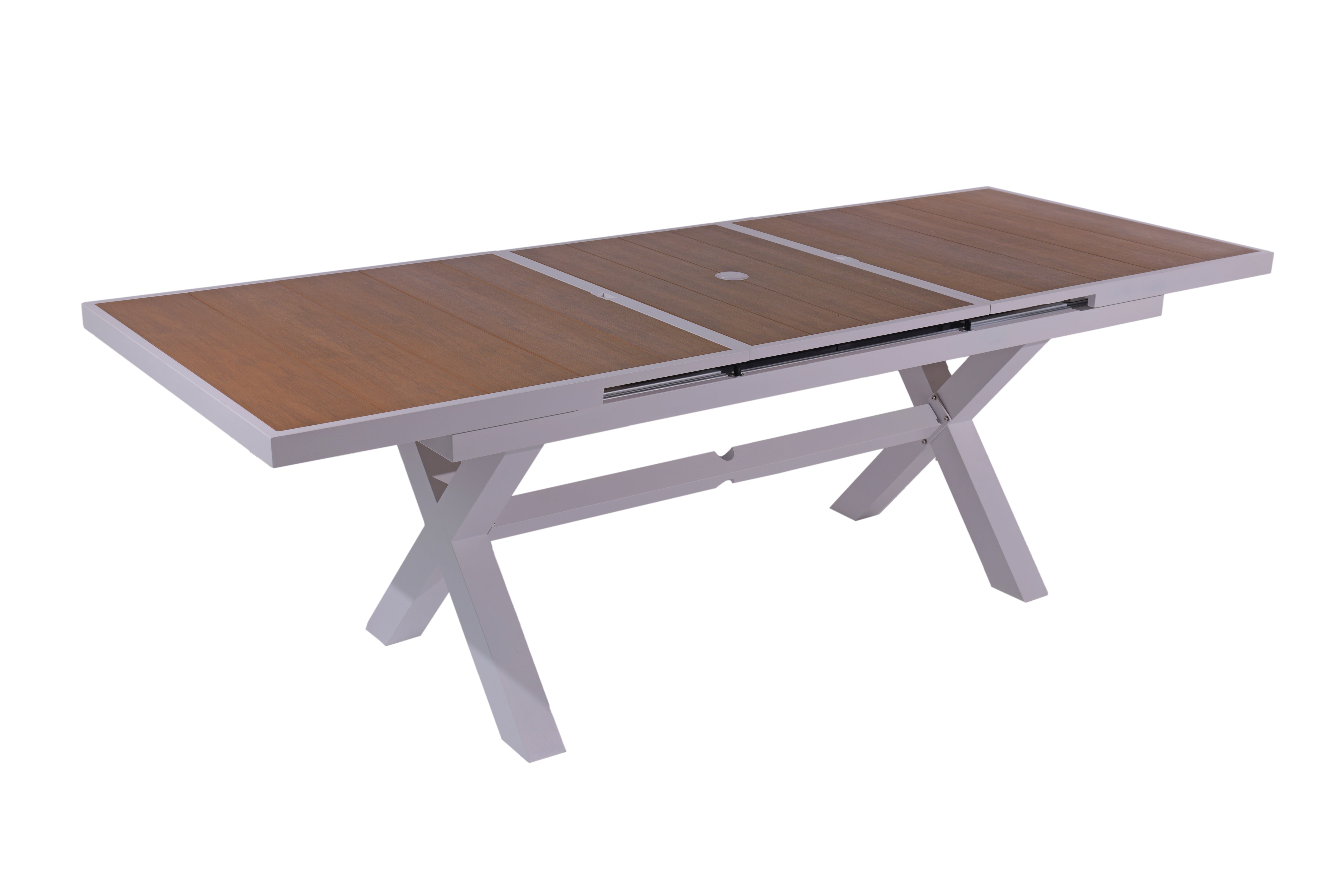 9-Piece Extension Adirondack Dining Table Set