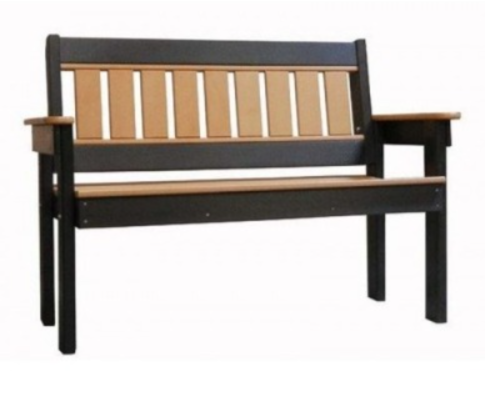 DuraWeather Poly ENGLISH Garden Mission Bench