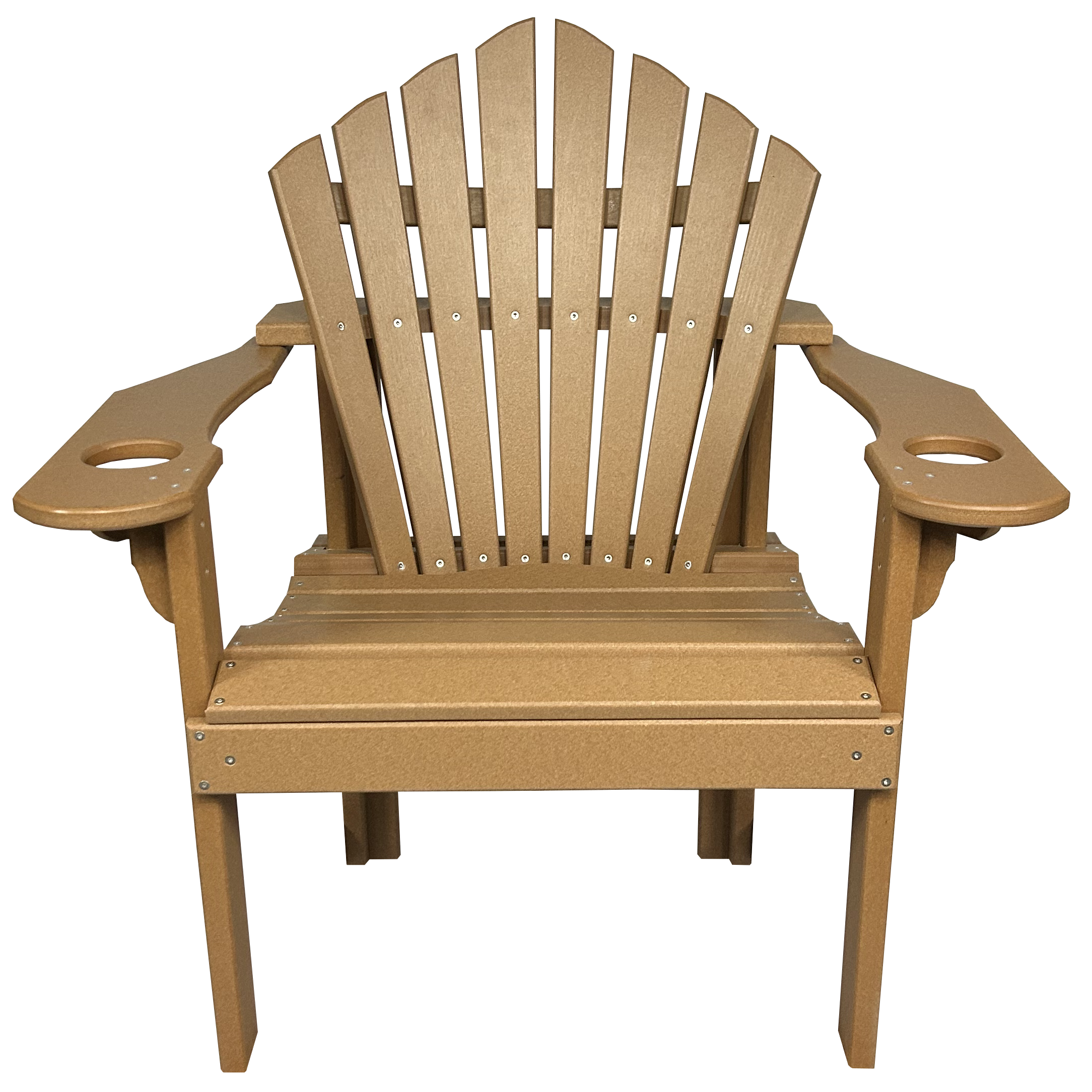 5-Piece 44”rd. Bridgewater Dining Set With Built In Cupholders