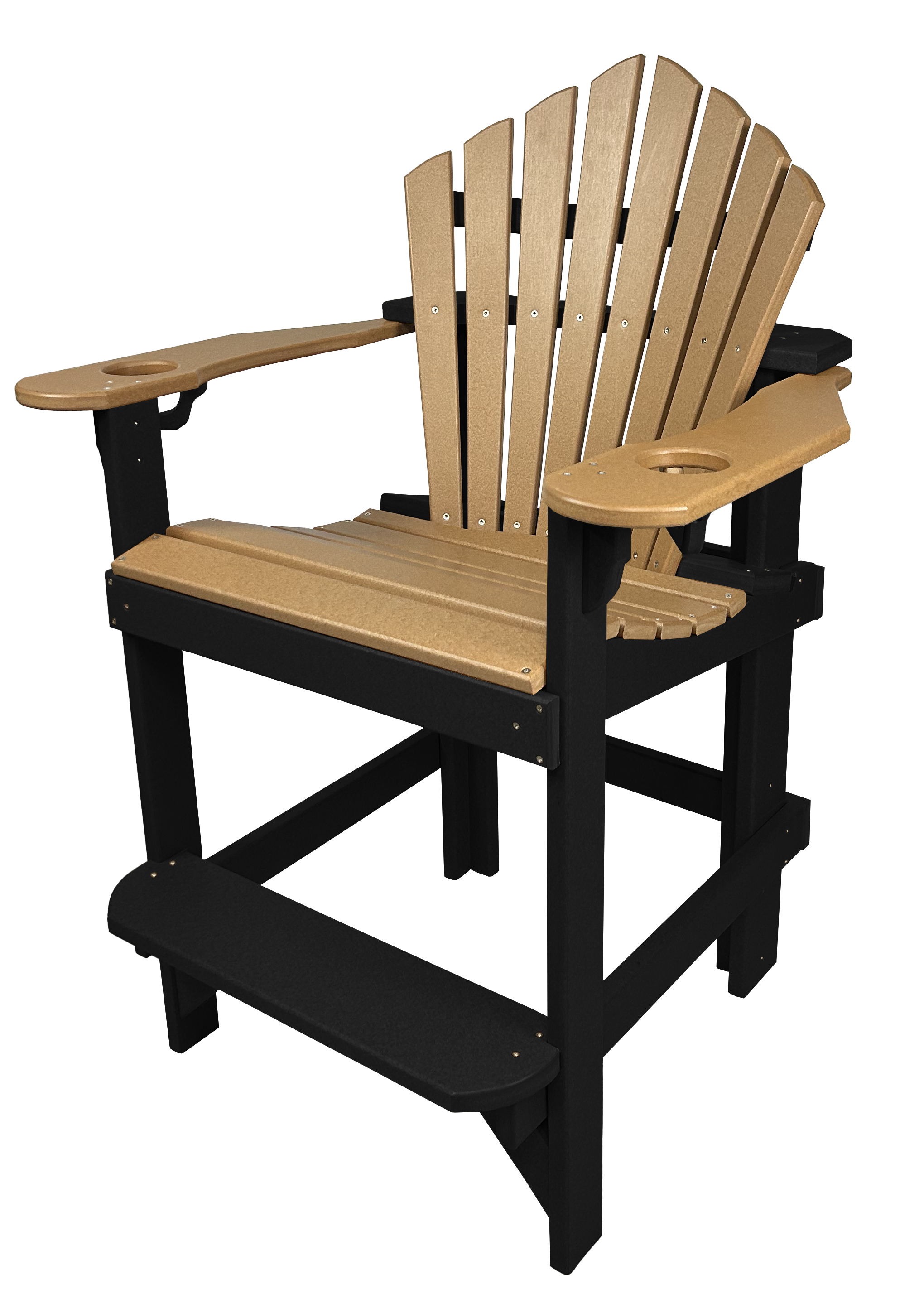 Set of 6 - Bridgewater Counter Chairs With Built In Cupholders