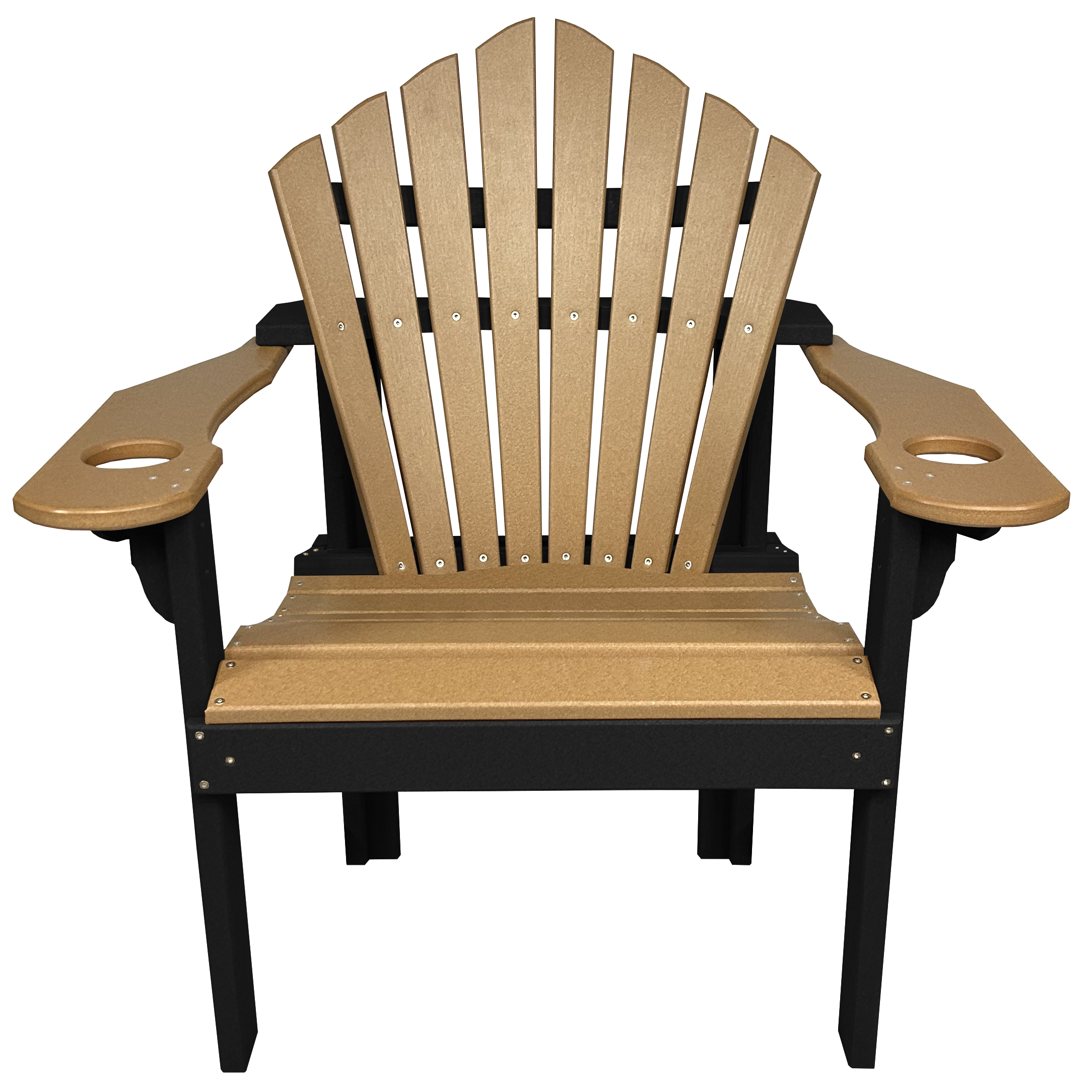 7-Piece 60”rd. Bridgewater Dining Set With Built In Cupholders