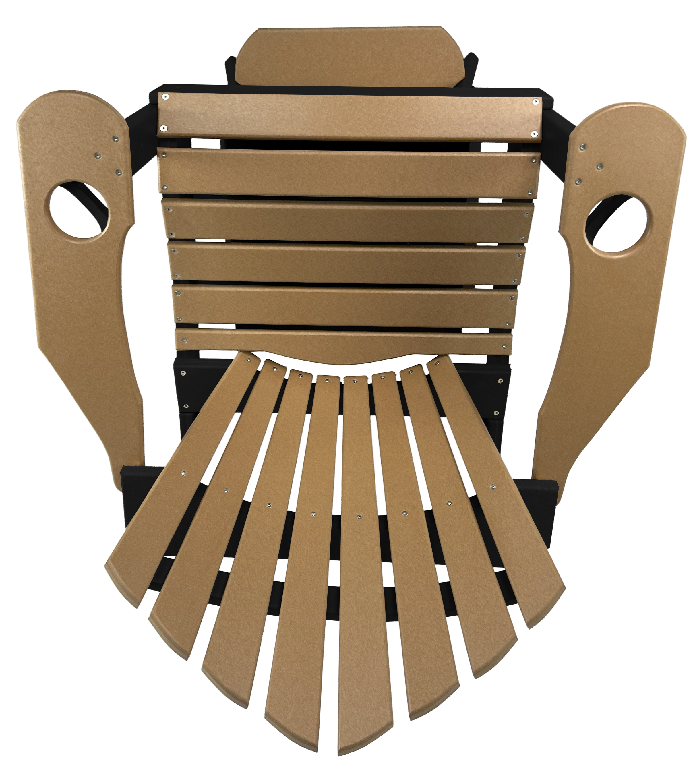 7-Piece 60”rd. Bridgewater Counter Swivels With Built In Cupholders Set