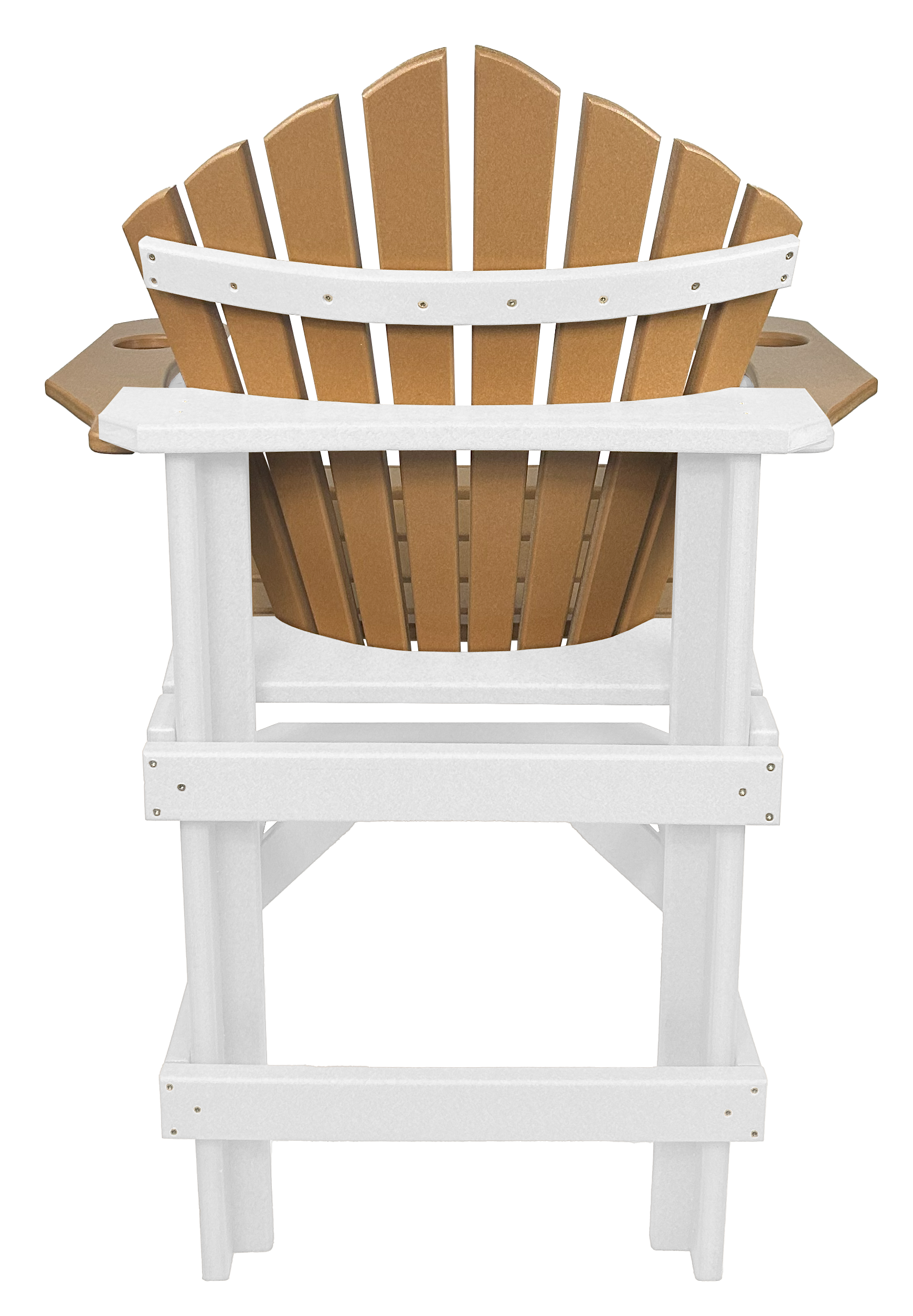 7-Piece 60”rd. Bridgewater Counter Set With Built In Cupholders
