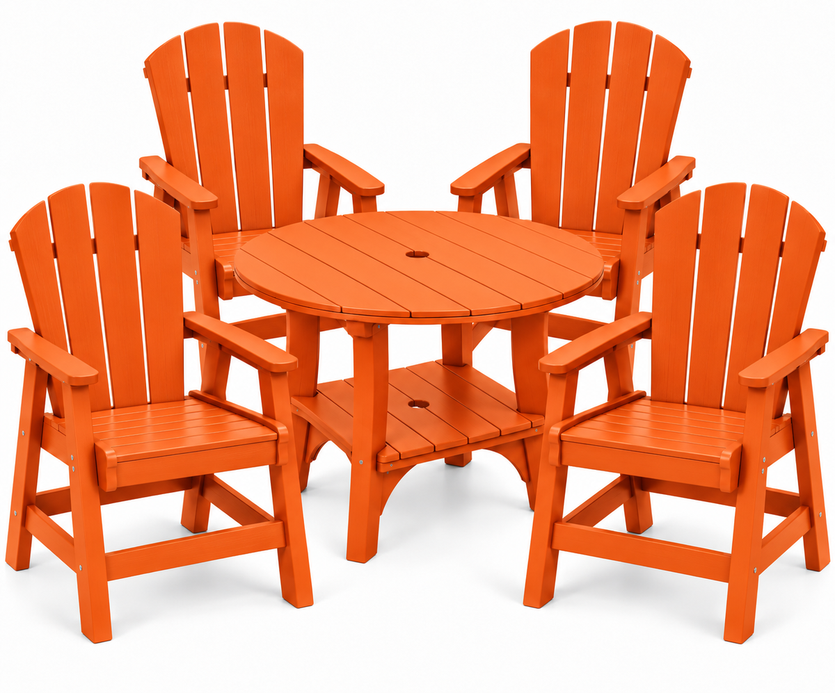 5-Piece Haven 36" Round Dining Set