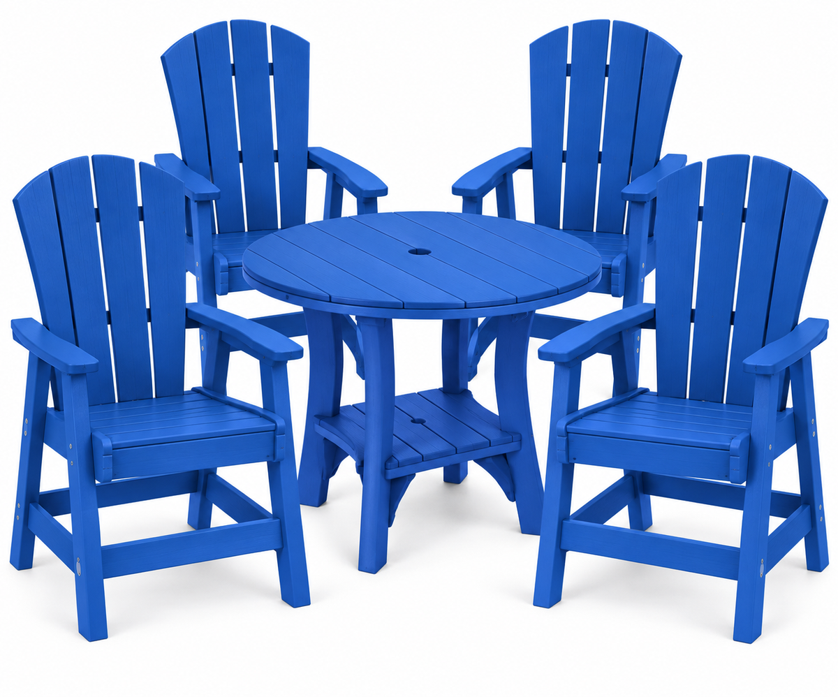 5-Piece Haven 36" Round Dining Set