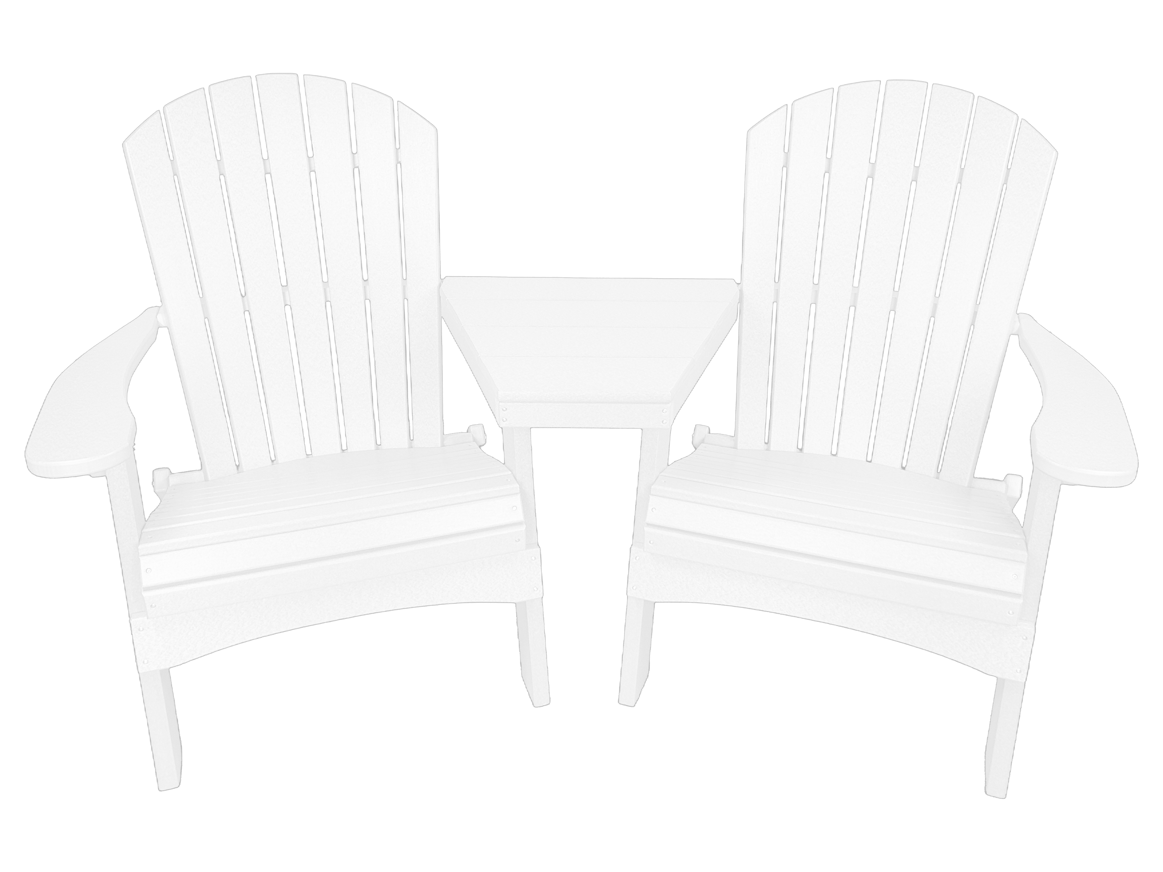 Adirondack Folding Chair Settee