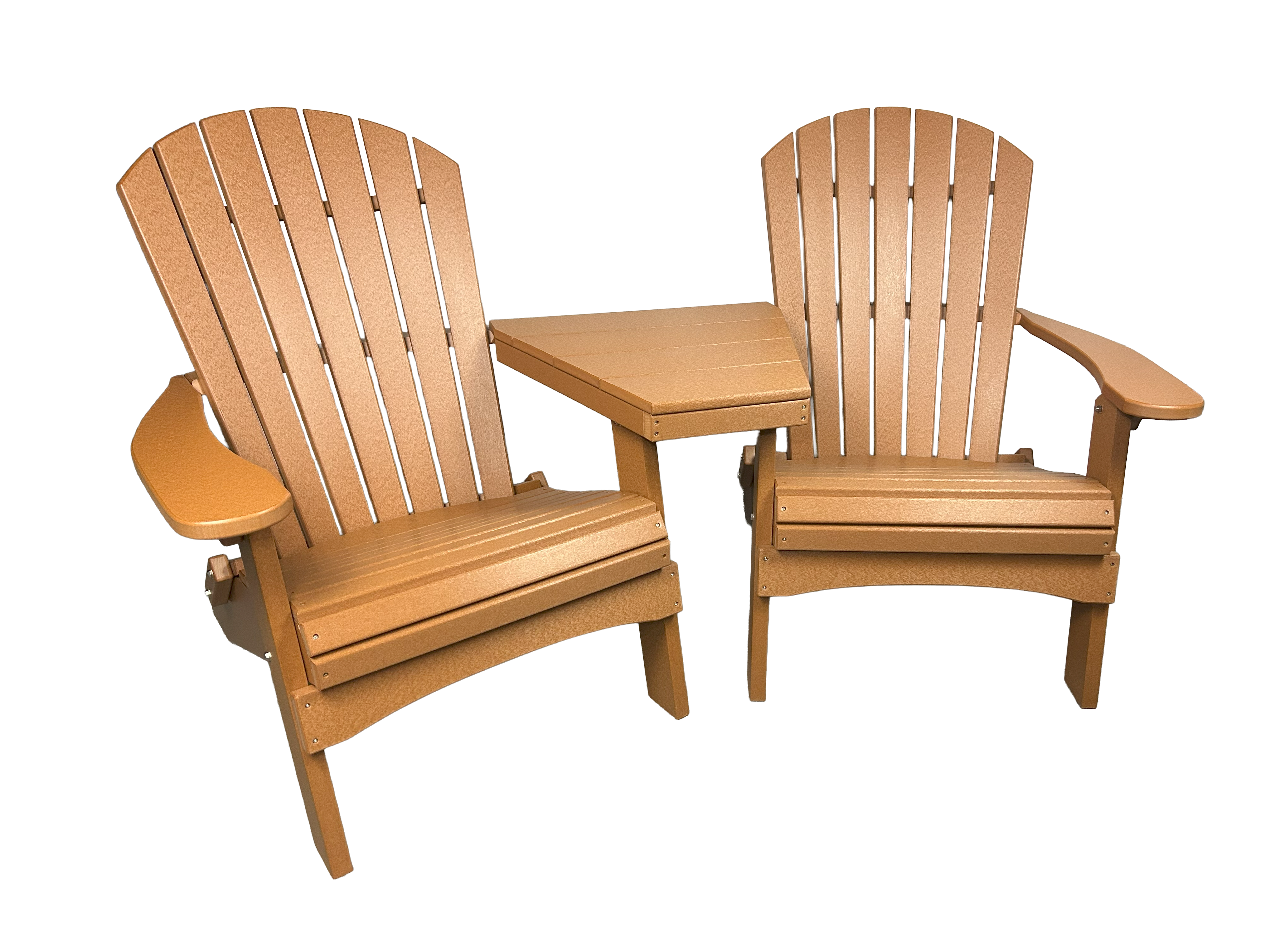 Adirondack Folding Chair Settee
