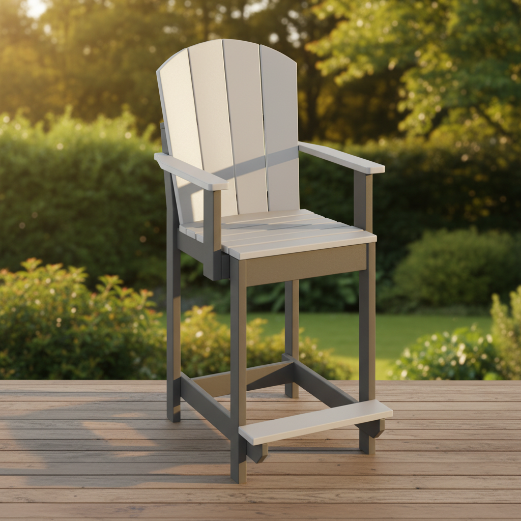 DuraWeather Poly FANBACK DINING CHAIR