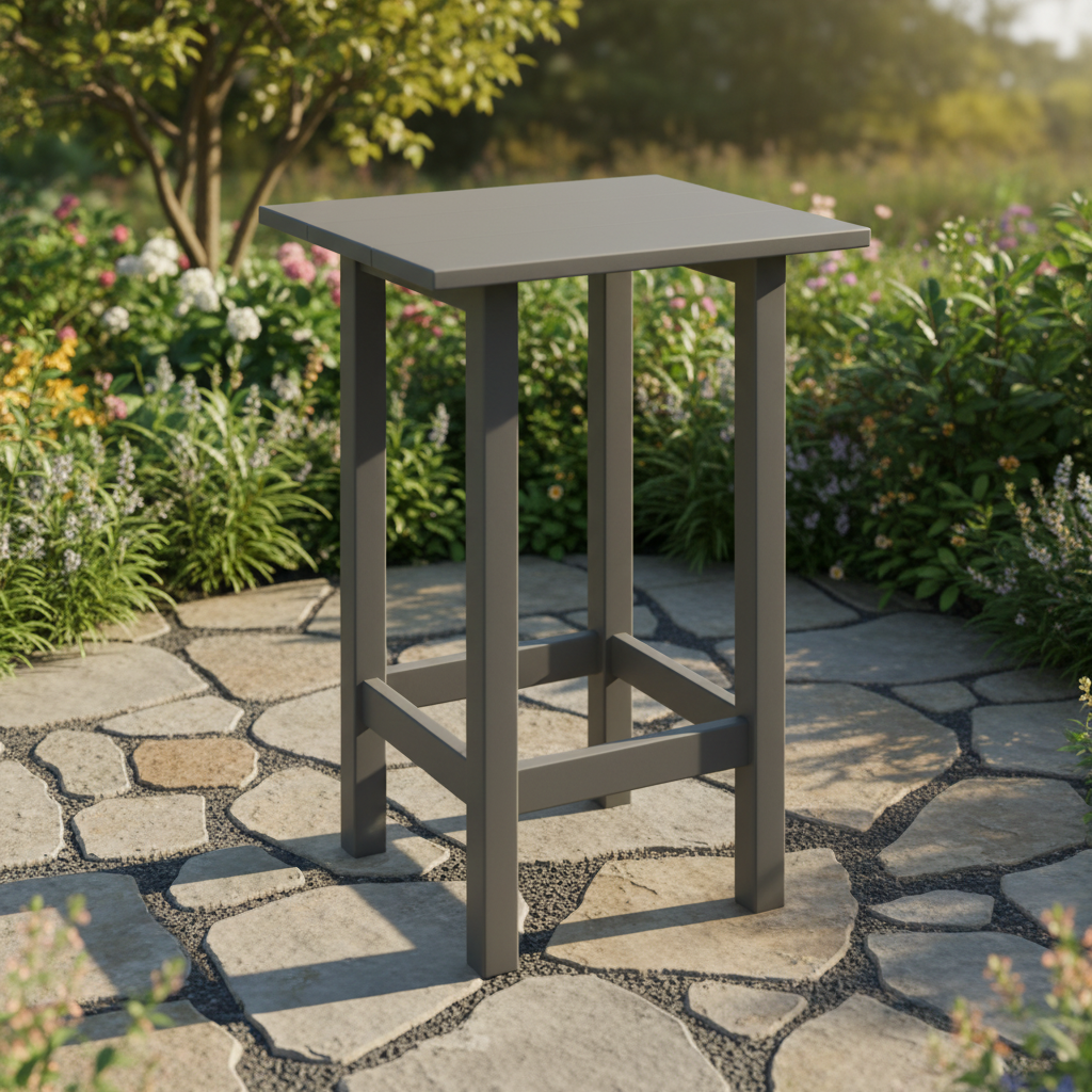 DuraWeather Poly MODERN BALCONY END TABLE