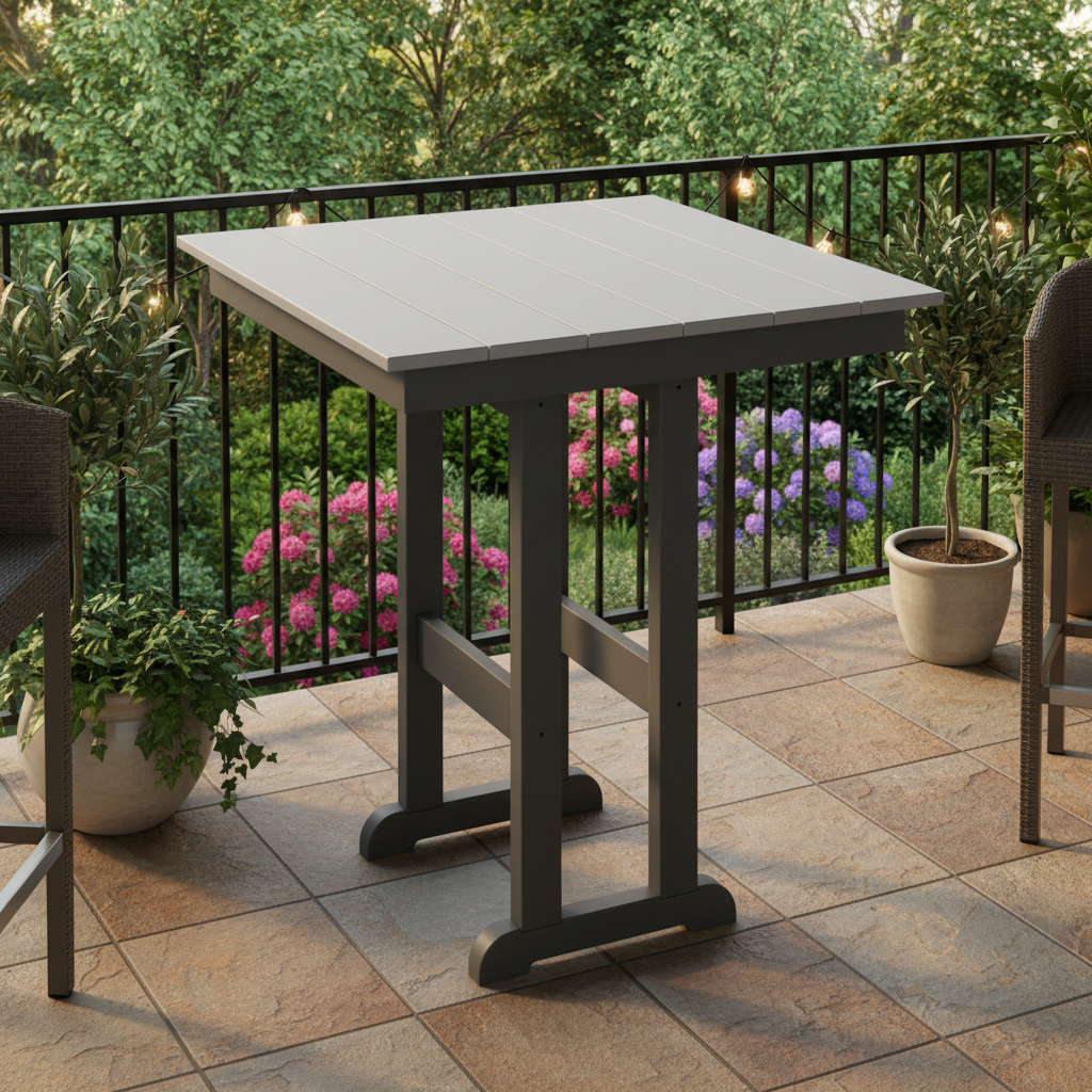 DuraWeather Poly 33 SQUARE TABLE