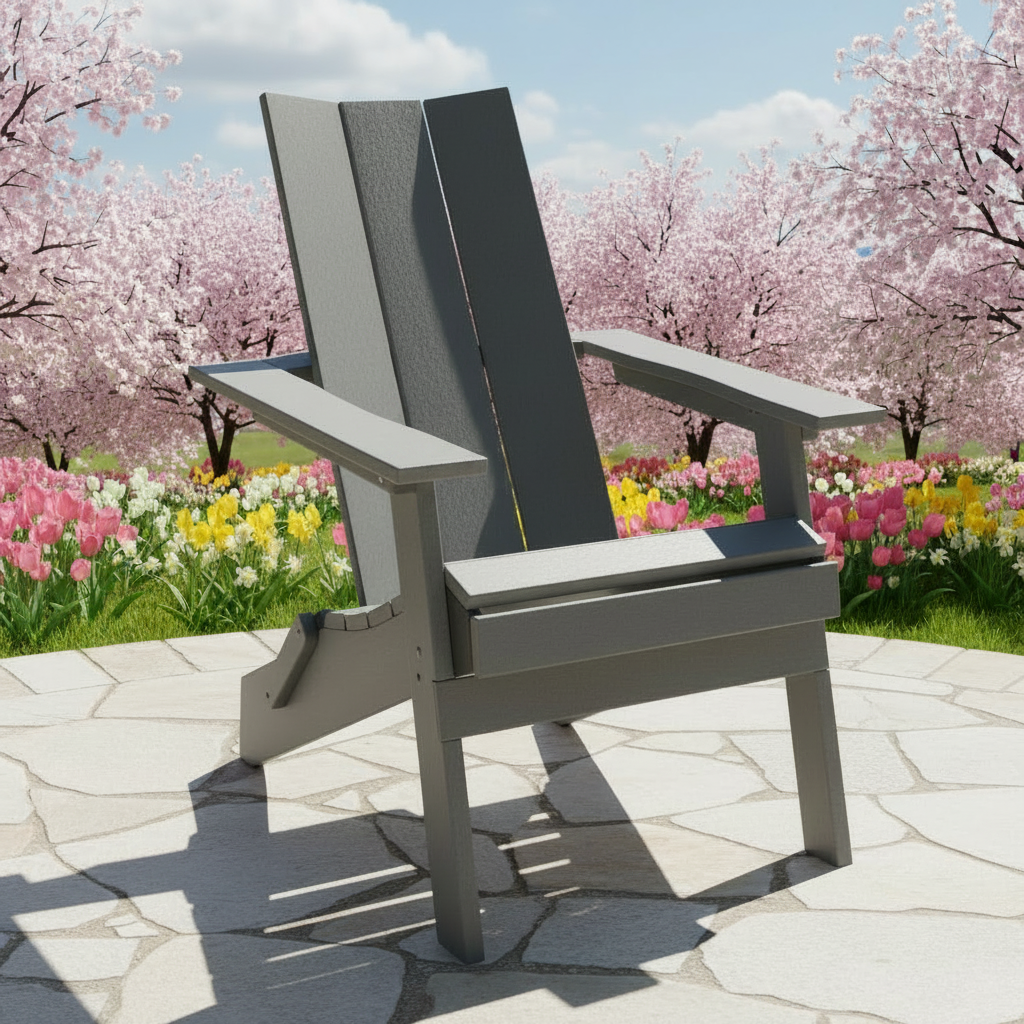 DuraWeather Poly MODERN FOLDING ADIRONDACK