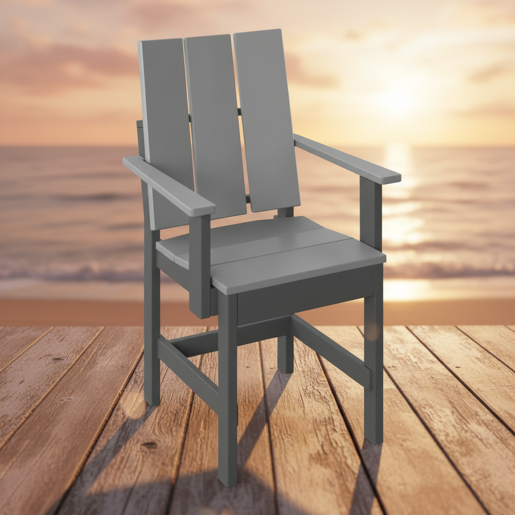 DuraWeather Poly MODERN DINING CHAIR