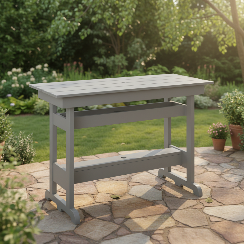 DuraWeather Poly BAR TABLE