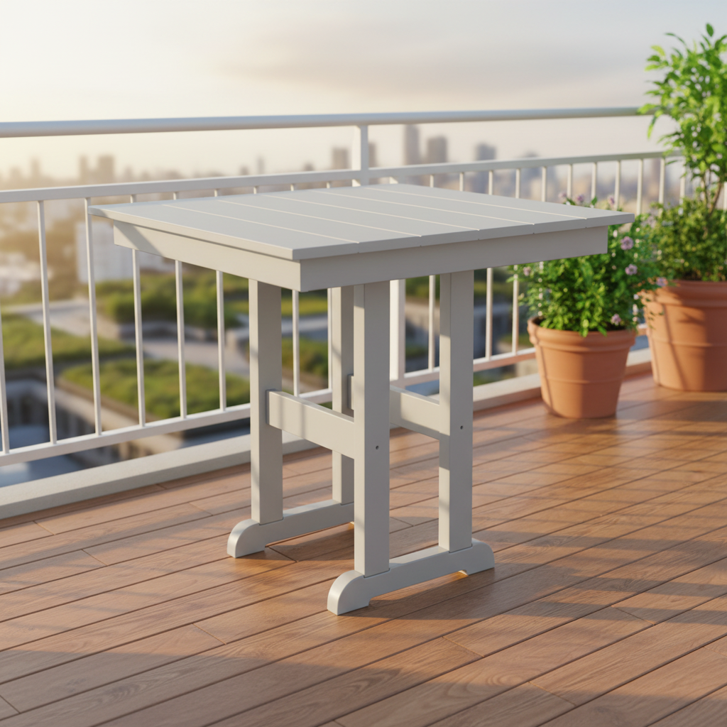 DuraWeather Poly 33 SQUARE TABLE