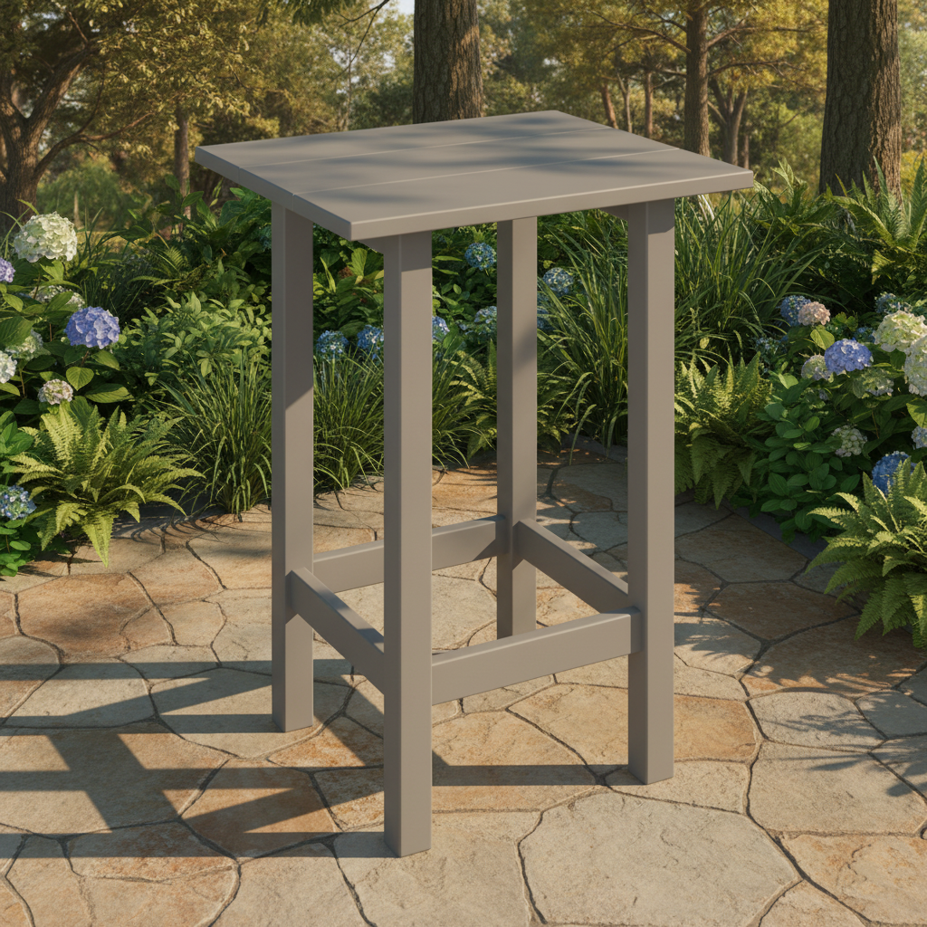 DuraWeather Poly MODERN BALCONY END TABLE