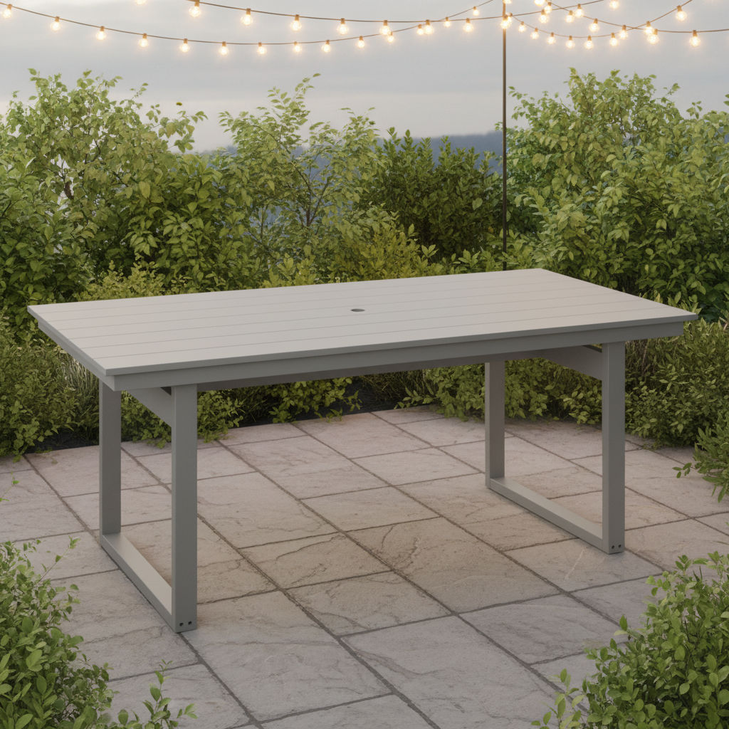 DuraWeather Poly MODERN 38 x 74 TABLE