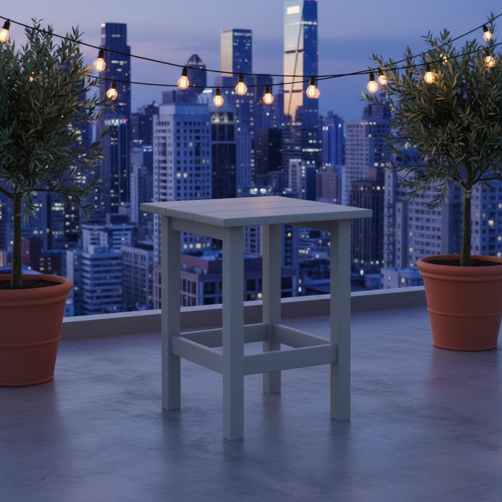 DuraWeather Poly MODERN END TABLE