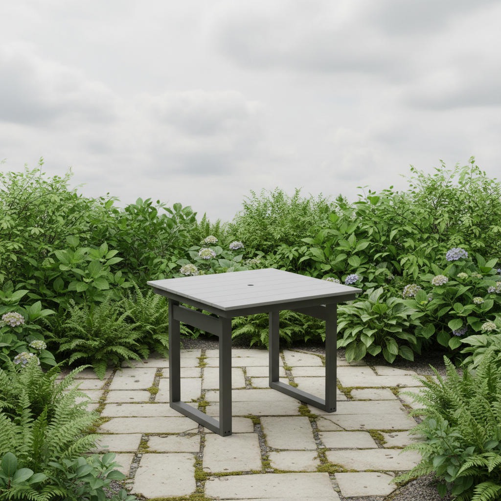 DuraWeather Poly MODERN 38 SQUARE TABLE