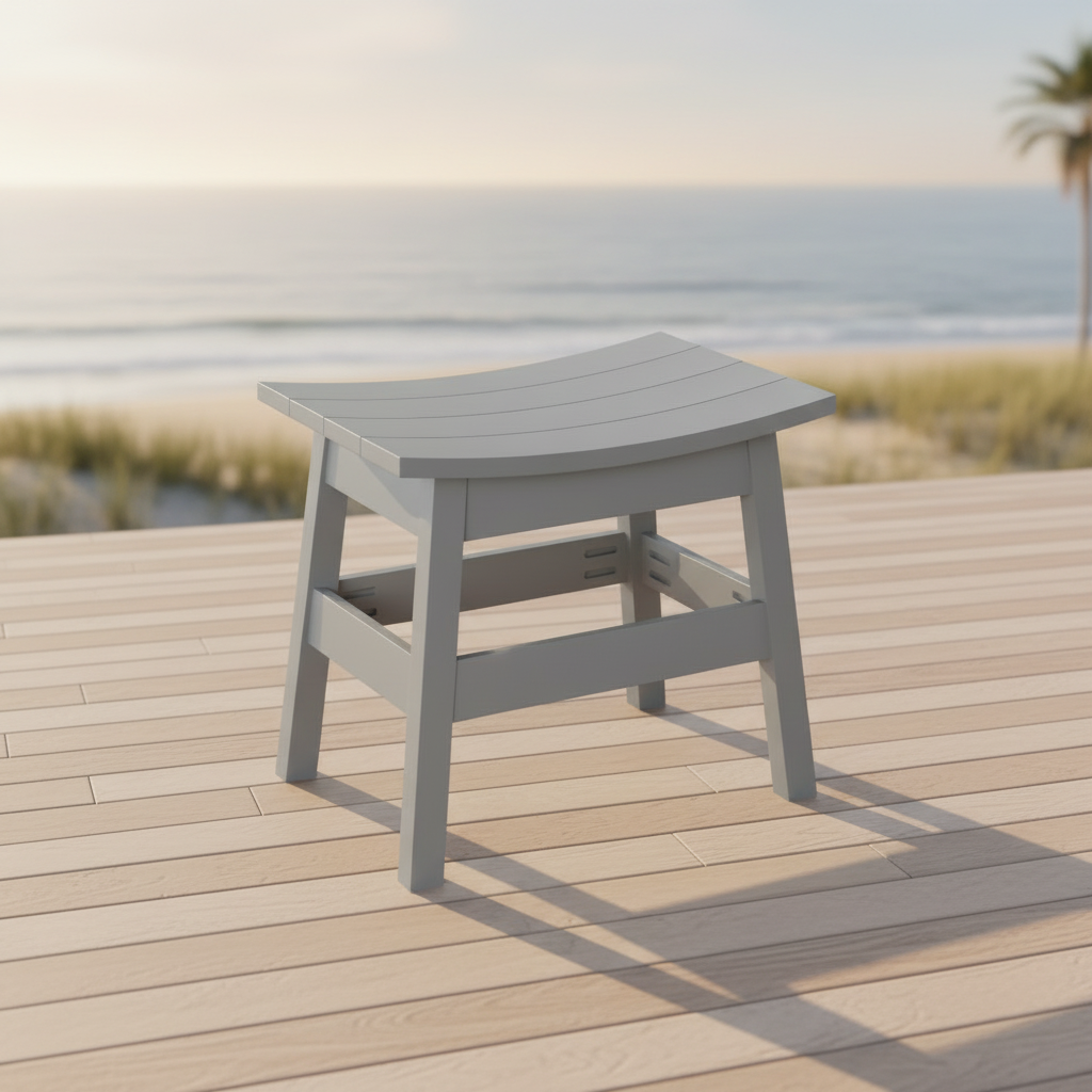 DuraWeather Poly SADDLE STOOL
