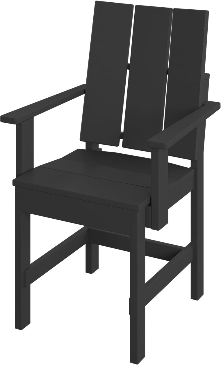 5-Piece Modern Adirondack Dining Set