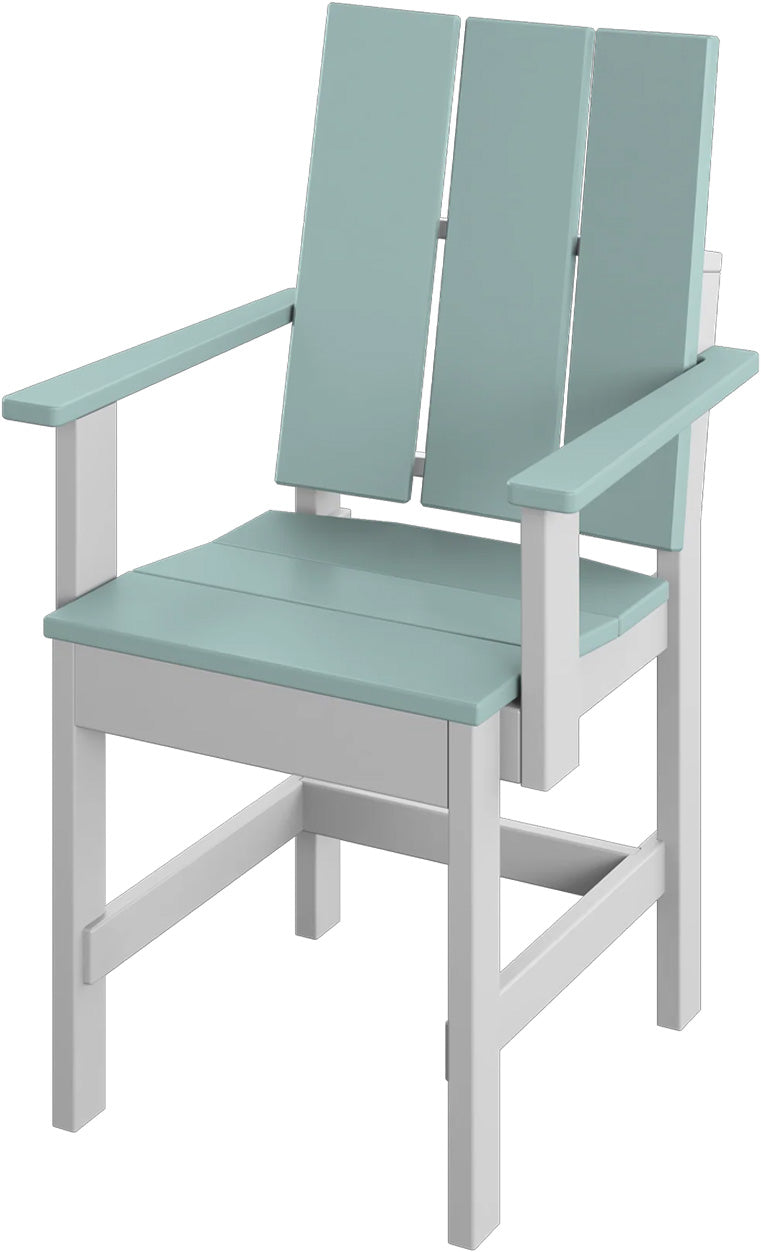 5-Piece Modern Adirondack Dining Set