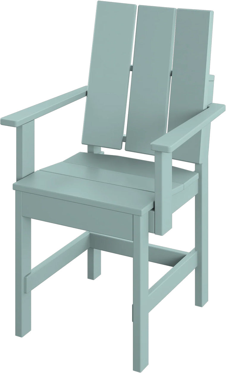 5-Piece Modern Adirondack Dining Set