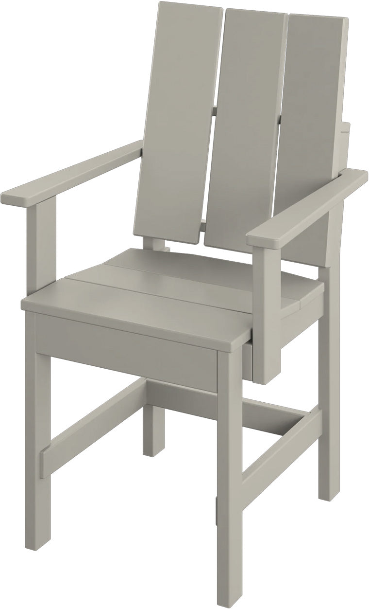 5-Piece Modern Adirondack Dining Set