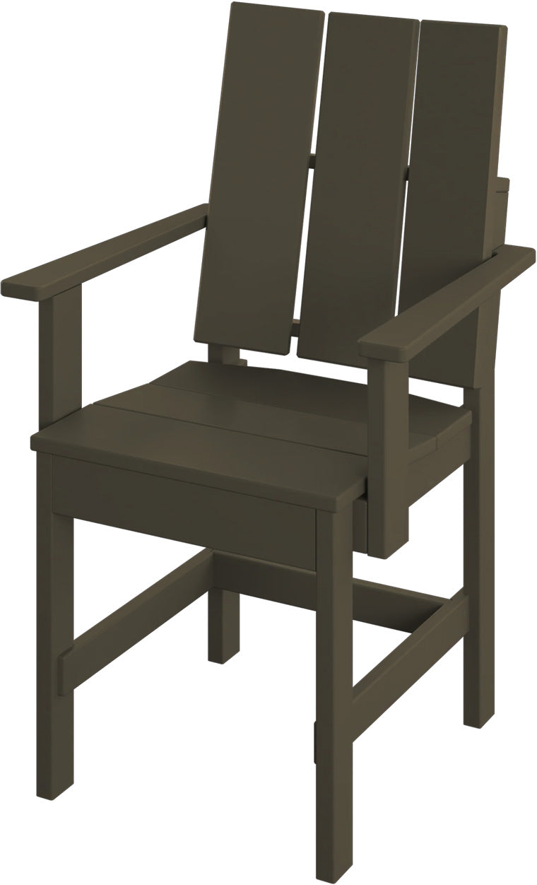 5-Piece Modern Adirondack Dining Set