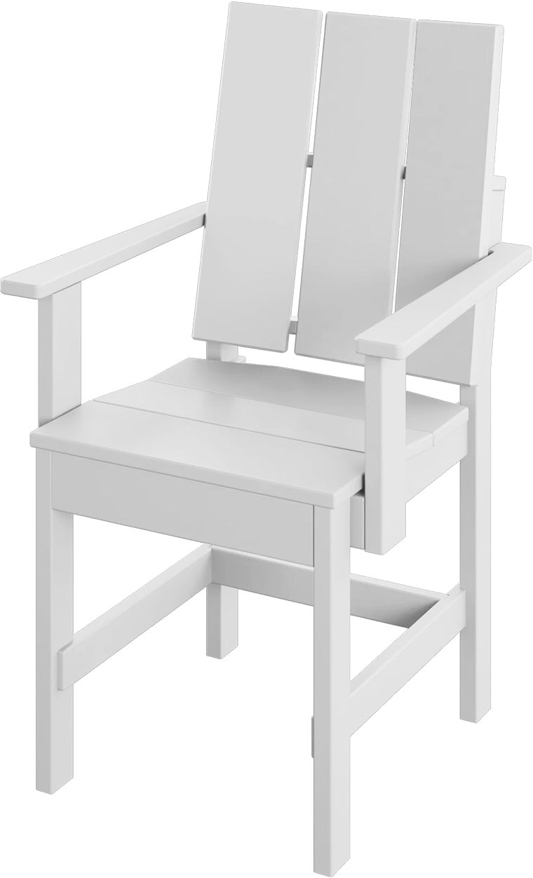 5-Piece Modern Adirondack Dining Set