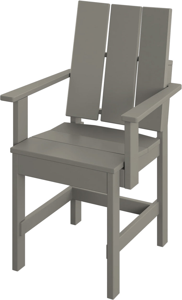 5-Piece Modern Adirondack Dining Set