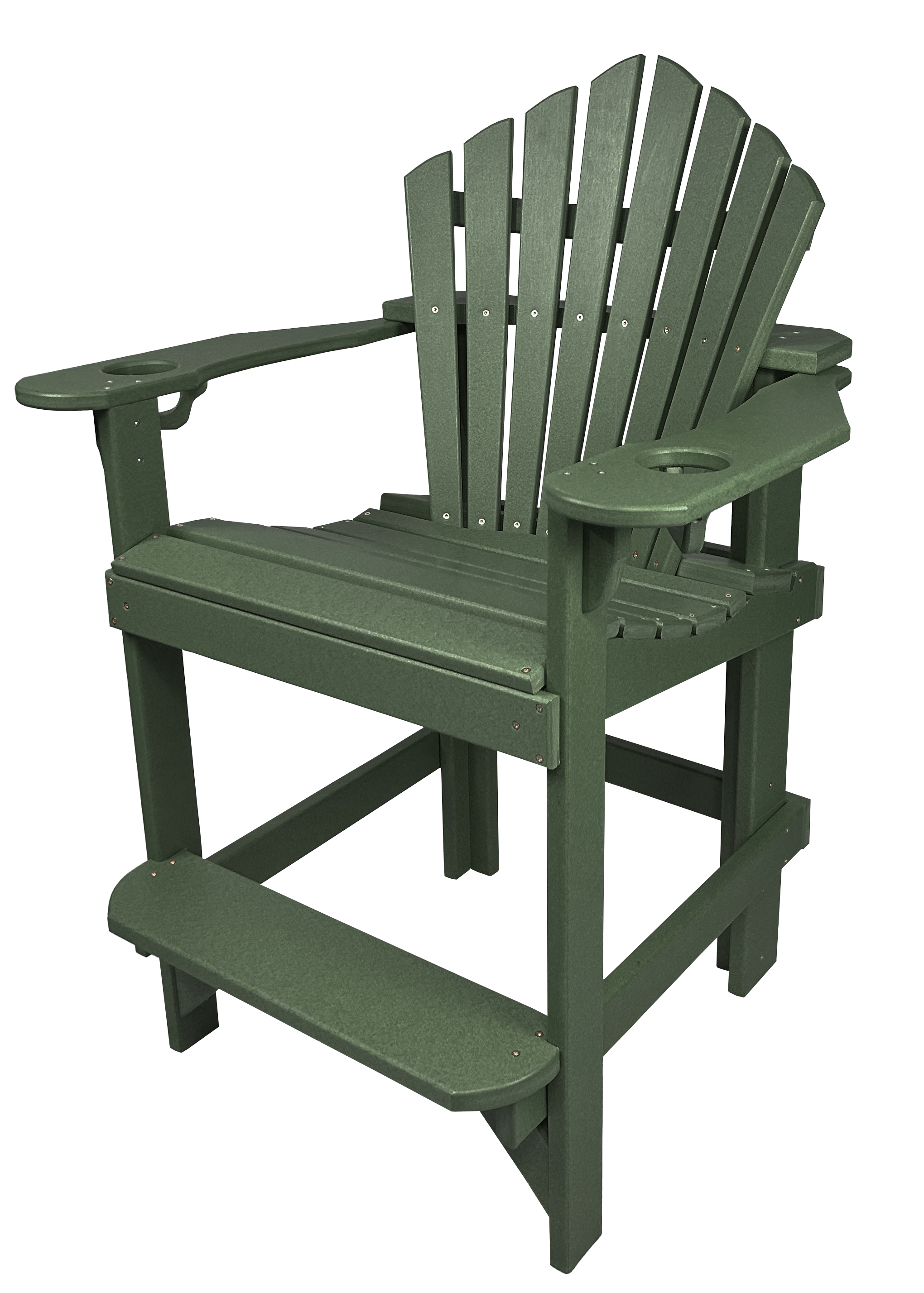 Set of 6 - Bridgewater Counter Chairs With Built In Cupholders