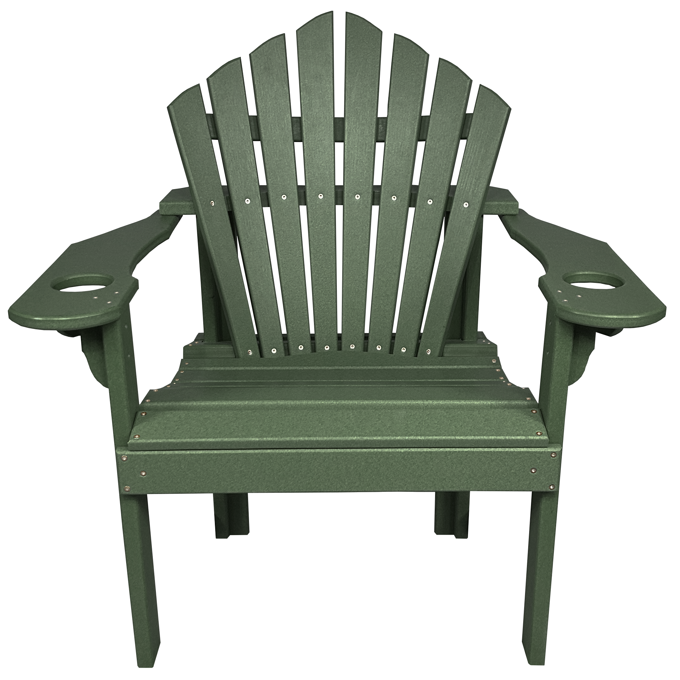 7-Piece 60”rd. Bridgewater Dining Set With Built In Cupholders