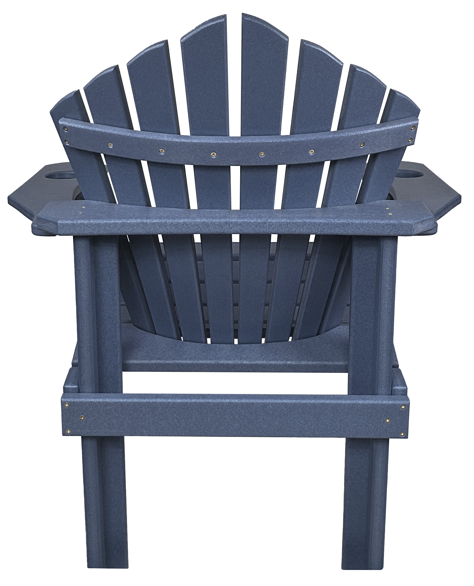 5-Piece 44”rd. Bridgewater Dining Set With Built In Cupholders
