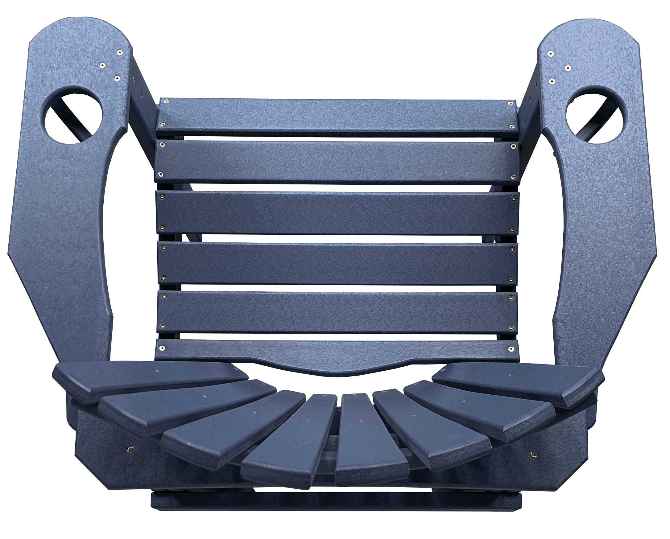 5-Piece 44”rd. Bridgewater Dining Set With Built In Cupholders