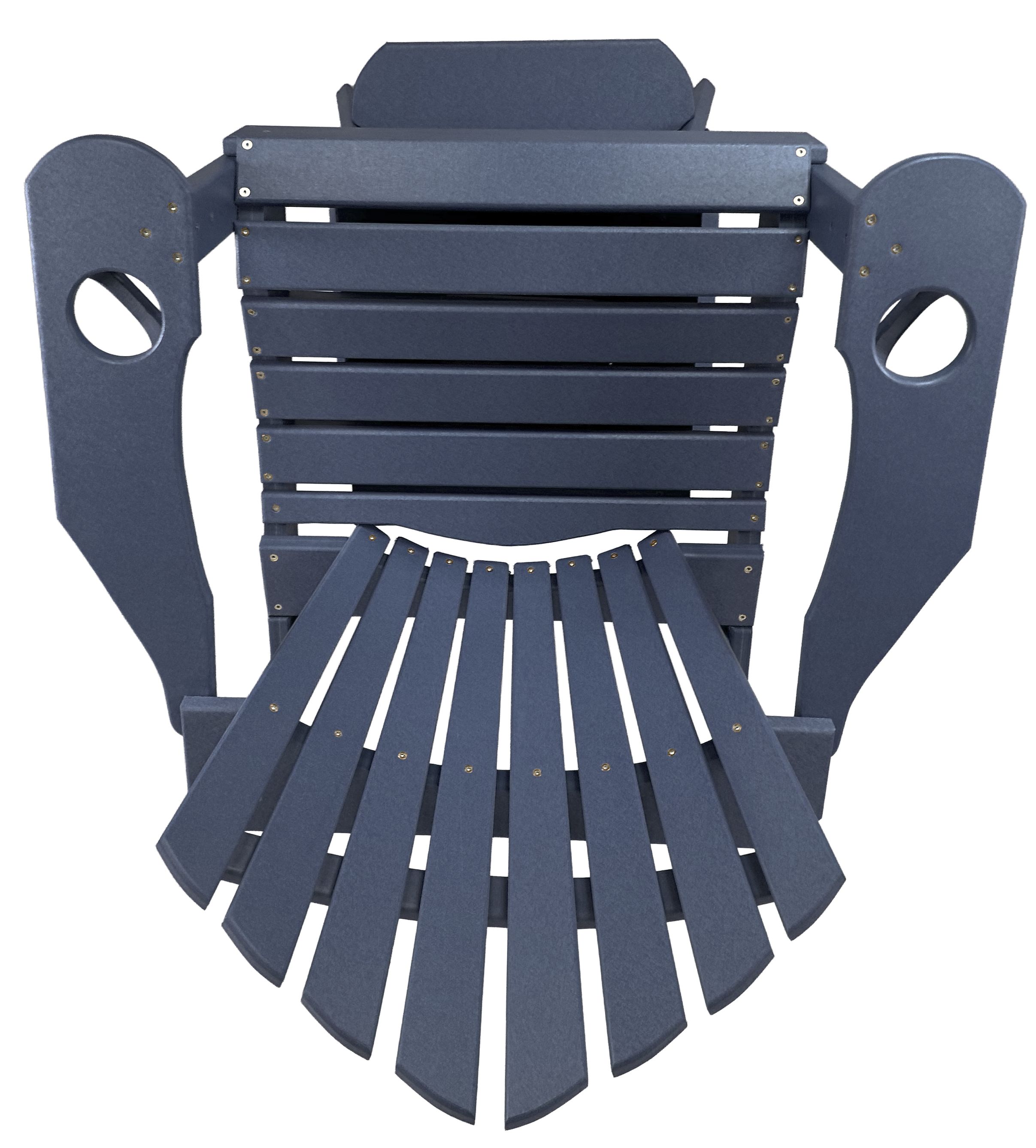 5-Piece 44”rd. Bridgewater Counter Swivels With Built In Cupholders Set