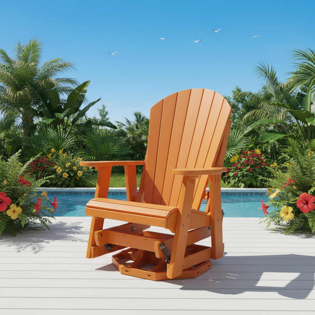 Adirondack Swivel Glider