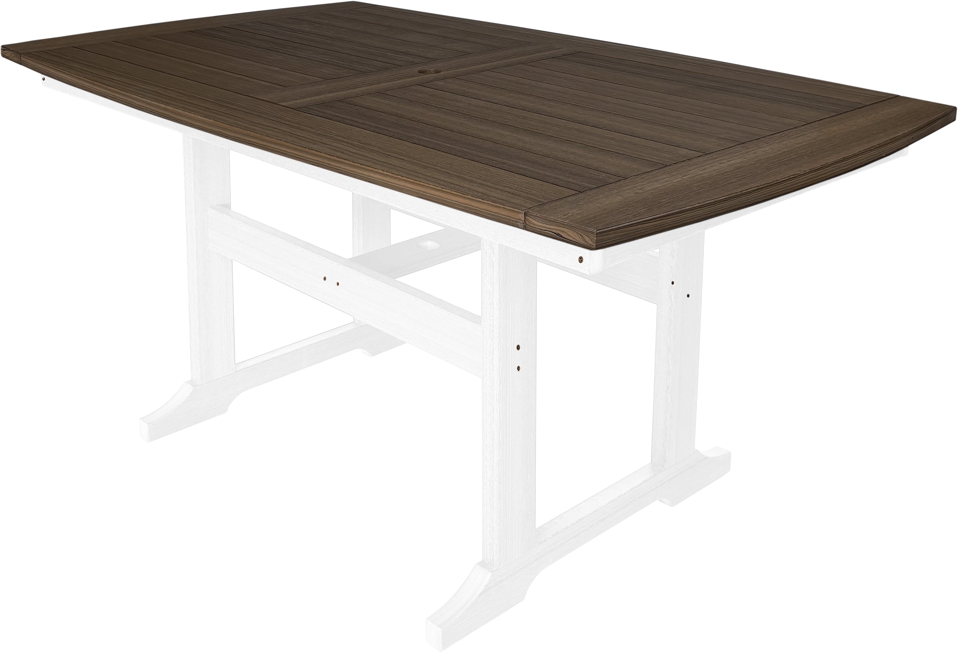 DURAWEATHER POLY® 7-Piece Lakeside Adirondack Dining Table Set