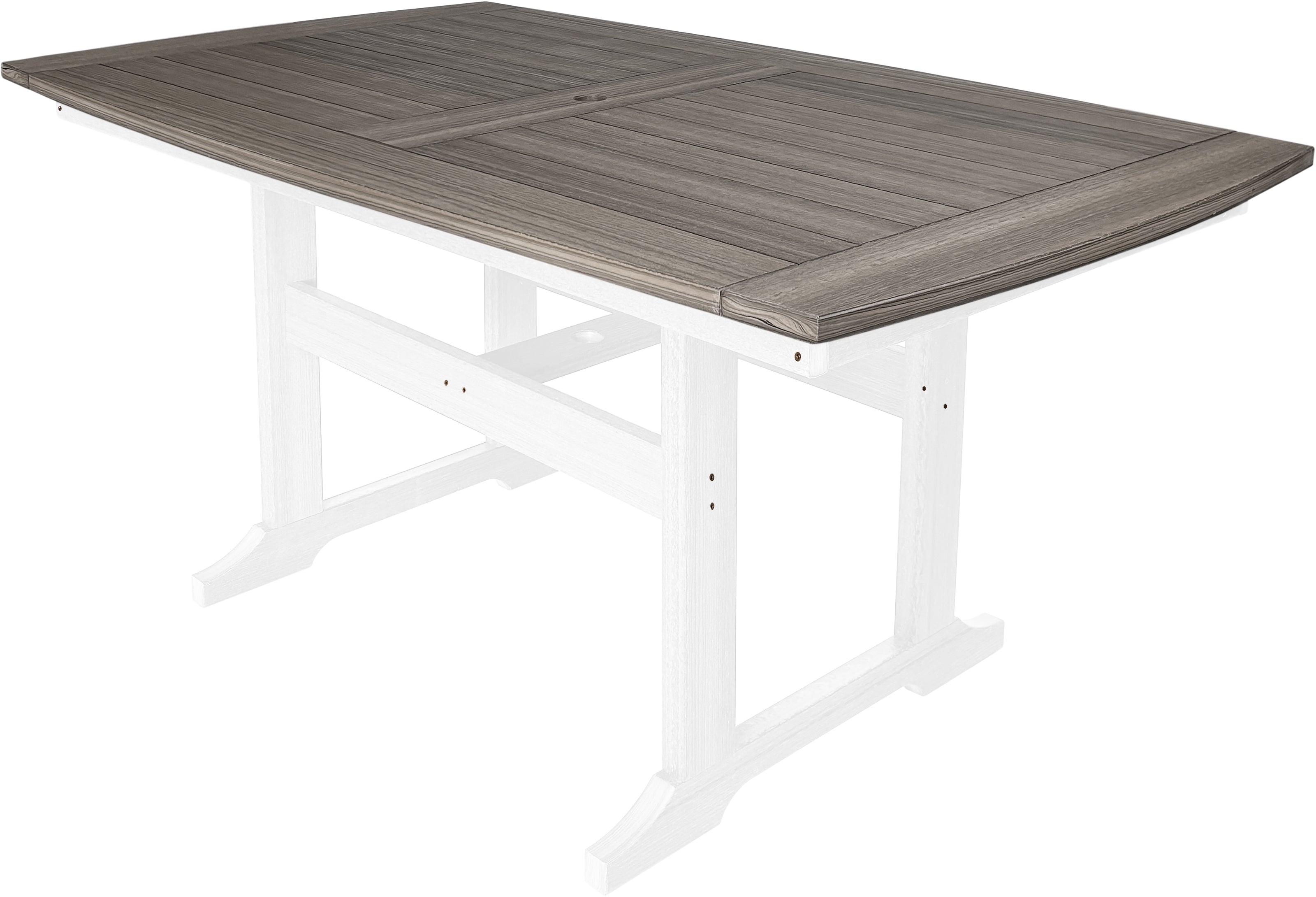 DURAWEATHER POLY® 7-Piece Lakeside Adirondack Dining Table Set