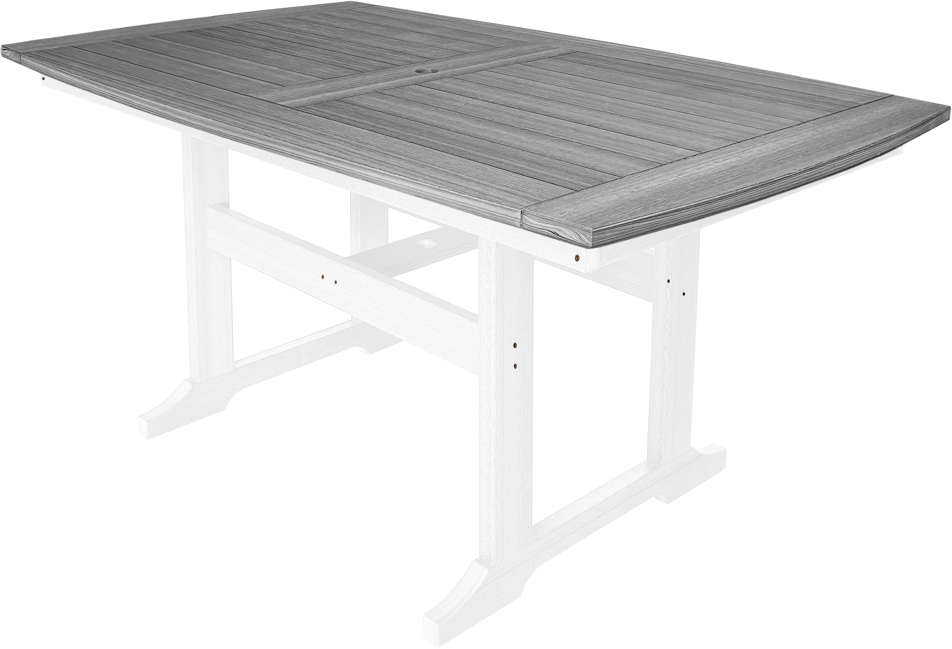 DURAWEATHER POLY® 7-Piece Lakeside Adirondack Dining Table Set