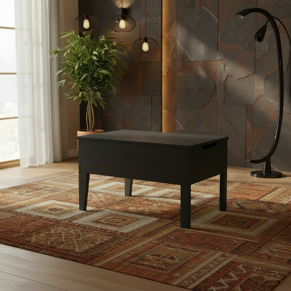 DuraWeather Poly BREEZE DEEP SEAT STORAGE/ICE TABLE