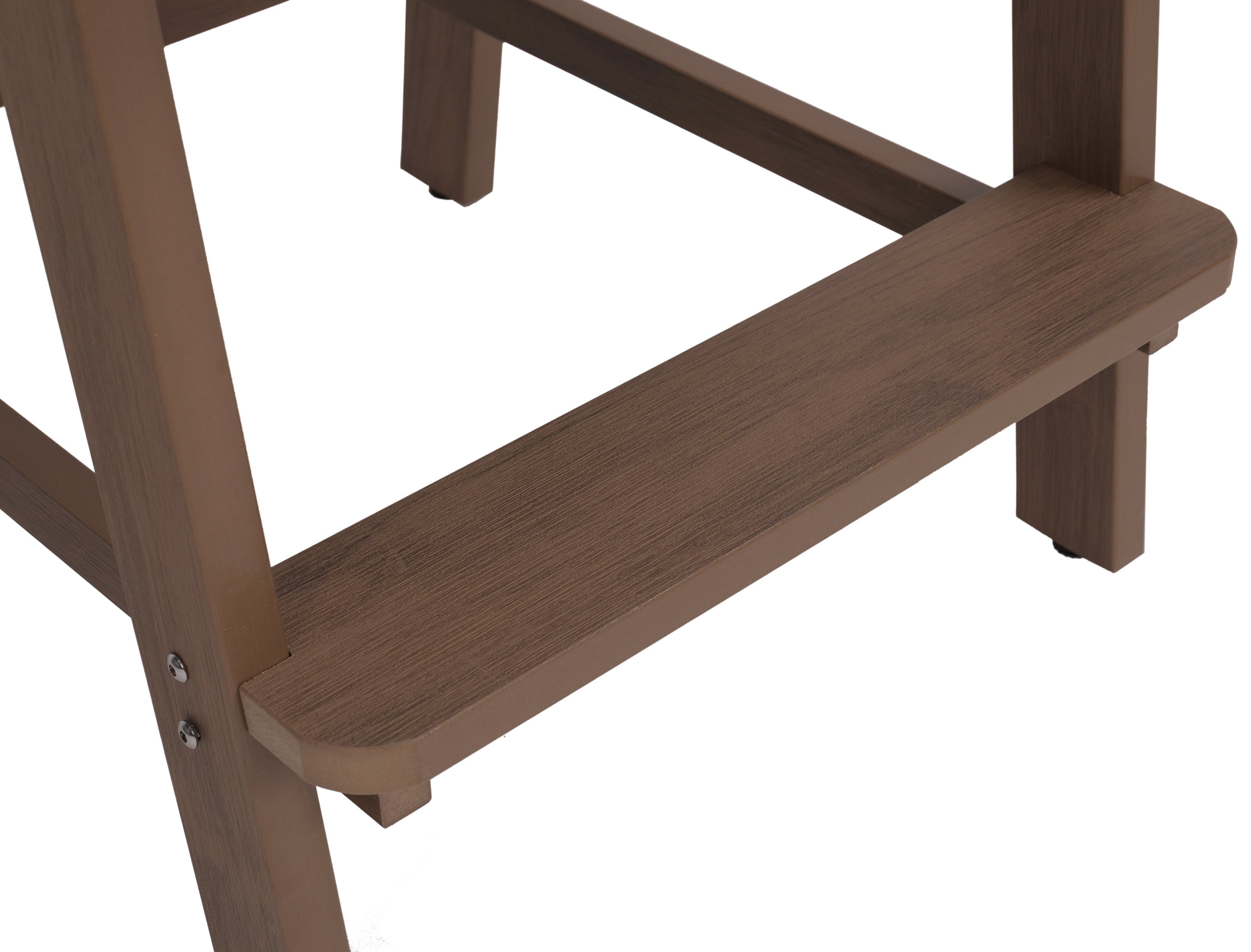DURAWEATHER POLY® Counter Height Bistro Tete-a-tete With Cupholders
