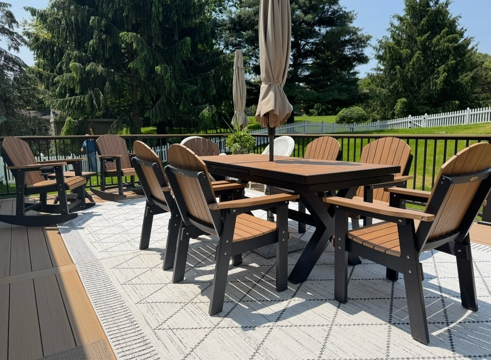 9' Push Button Tilt Octagon Patio Umbrella