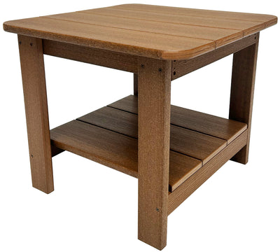 duraweather poly outdoor side table