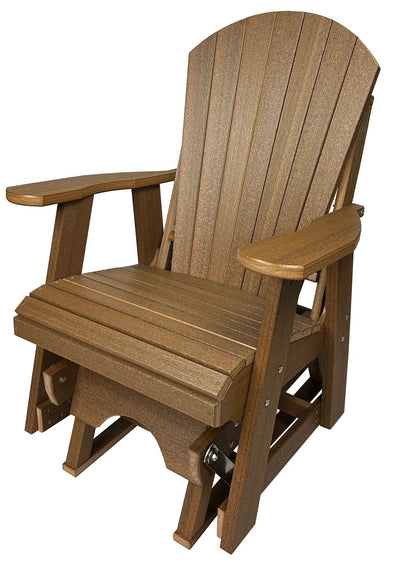 DuraWeather Poly Adirondack Porch Glider