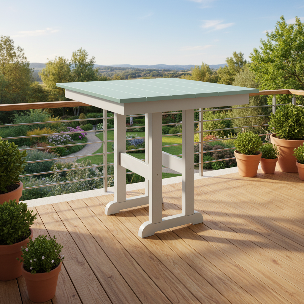 DuraWeather Poly 33 SQUARE TABLE